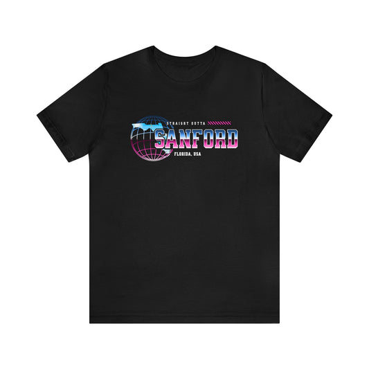 Straight Outta Sanford Florida Home Town Shirt Birthplace Birthday Gift Florida Souviner Florida Cities Destination Gift Gift For Dad