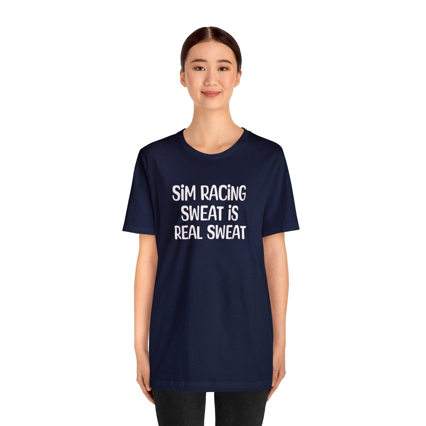 Sim Racing Sweat Is Real Sweat Shirt, Sim Racing, I Racer, Online Gaming, Gift for Gammer, I race online, E sports, Online Racing, Simulator