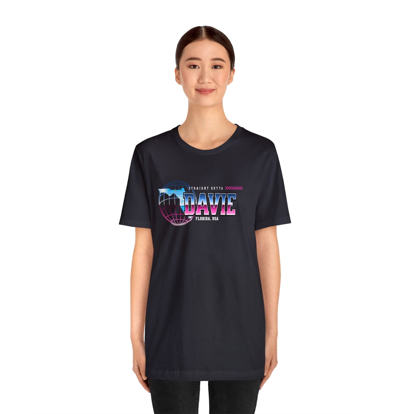Straight Outta Davie Florida Home Town Shirt Birthplace Birthday Gift Florida Souviner Florida Cities Destination Gift Gift For Dad
