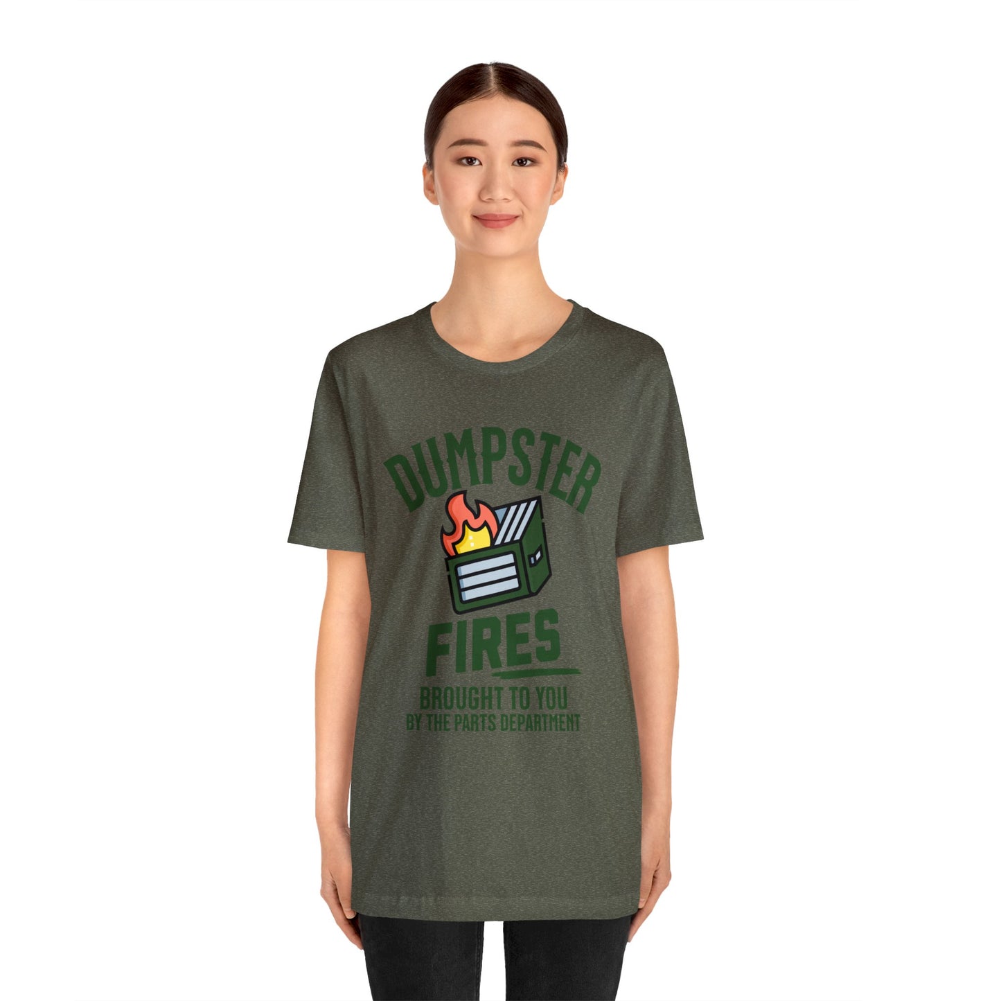 Dumpster Fires Brought to you by the Parts Department, Gift for Parts Manager, Dealership Employee, Parts Counter Person, Birthday Day