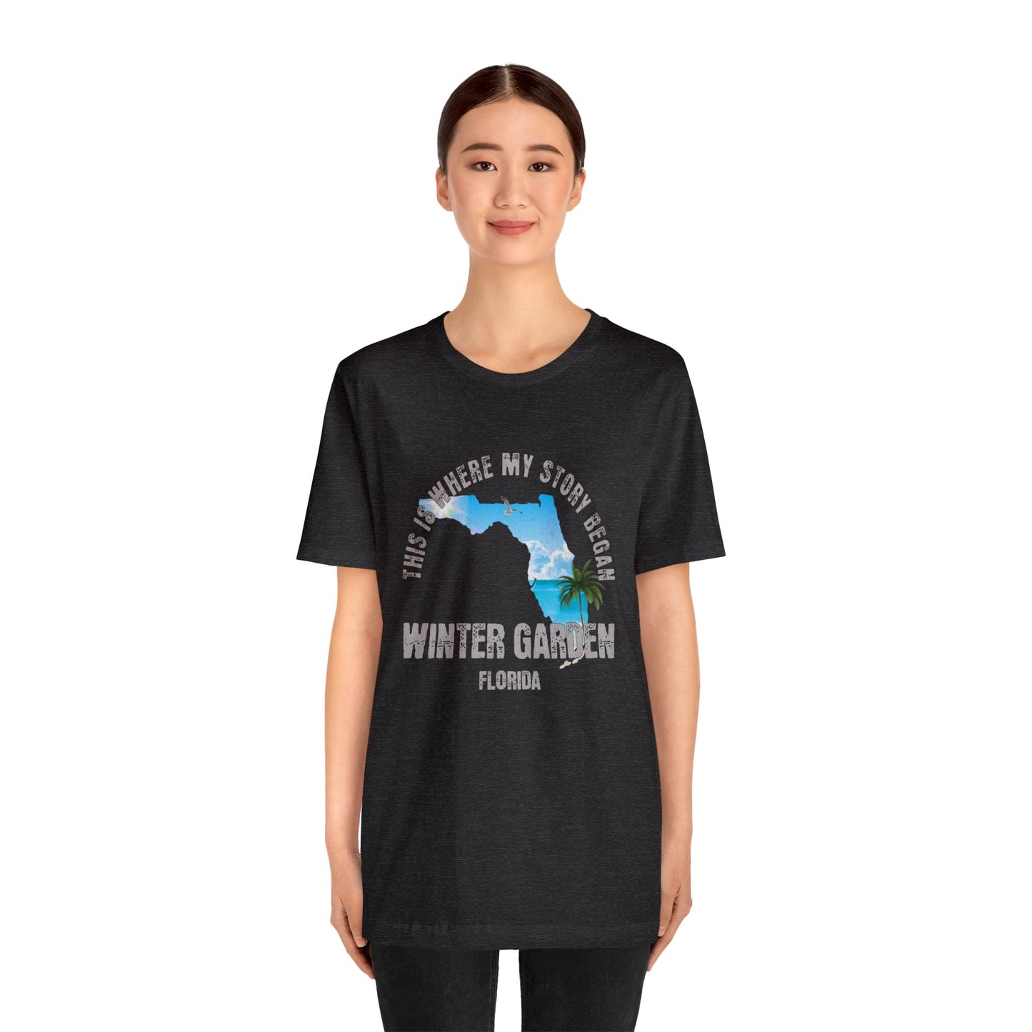 State of Florida T-Shirt - This is where my story began Winter Garden Florida