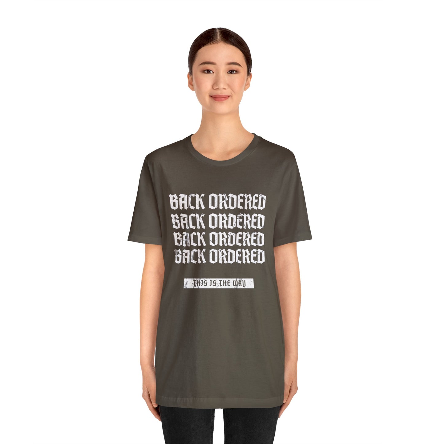 Back Ordered, This is the Way Parts Department Shirt, Gift for Parts Manager, Dealership Employee, Parts Counter Person, Birthday Day