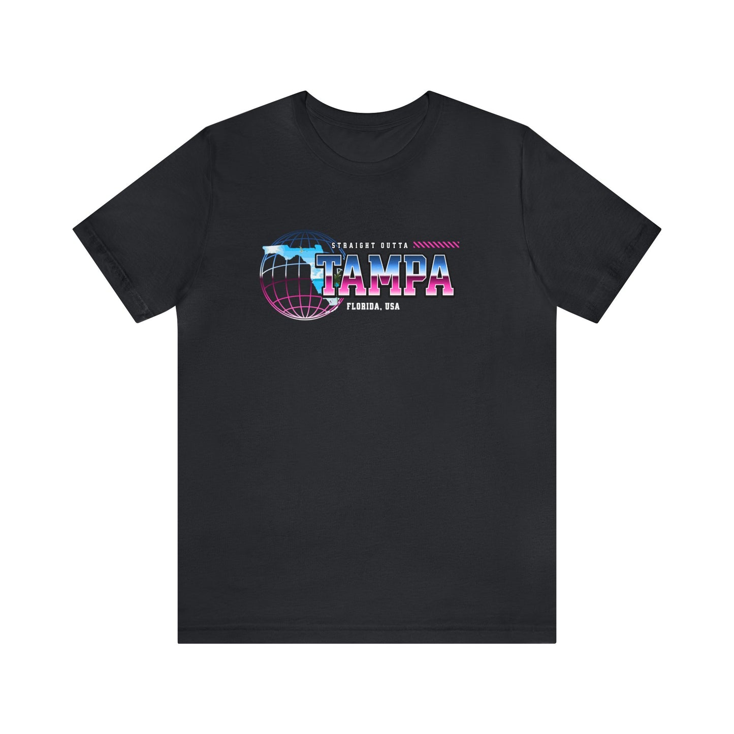 Straight Outta Tampa Florida Home Town Shirt Birthplace Birthday Gift Florida Souviner Florida Cities Destination Gift Gift For Dad