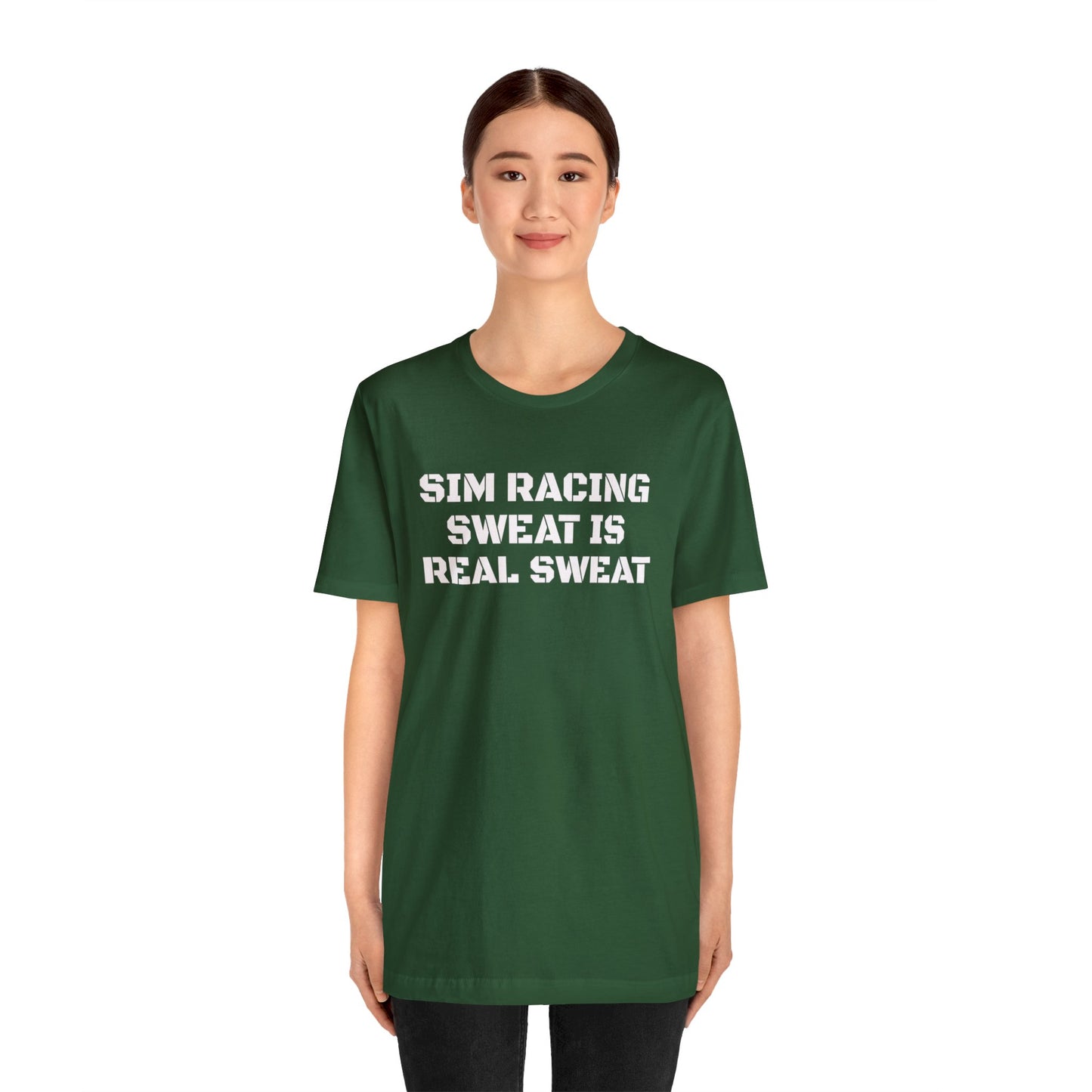 Sim Racing Sweat Is Real Sweat Shirt, Sim Racing, I Racer, Online Gaming, Gift for Gammer, I race online, E sports, Online Racing, Simulator