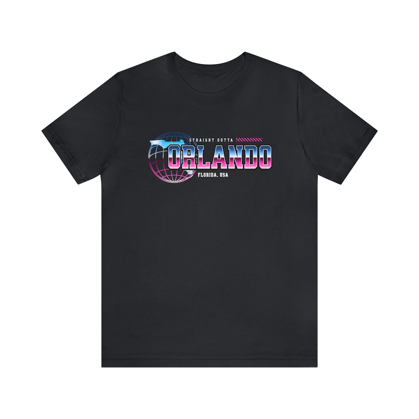 Straight Outta Orlando Florida Home Town Shirt Birthplace Birthday Gift Florida Souviner Florida Cities Destination Gift Gift For Dad
