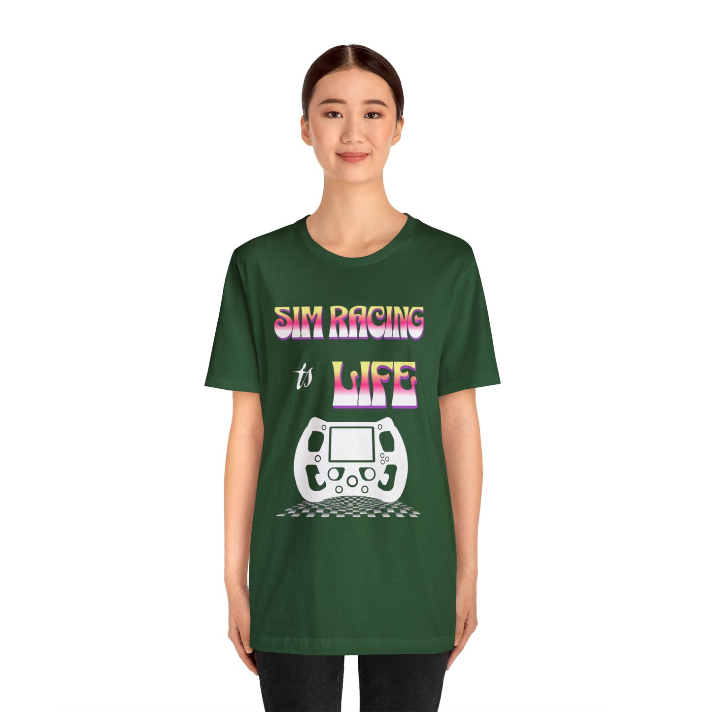 Sim Racing Is Life Shirt, Sim Racing, I Racer, Online Gaming, Gift for Gammer, I race online, E sports, Online Racing, Simulator