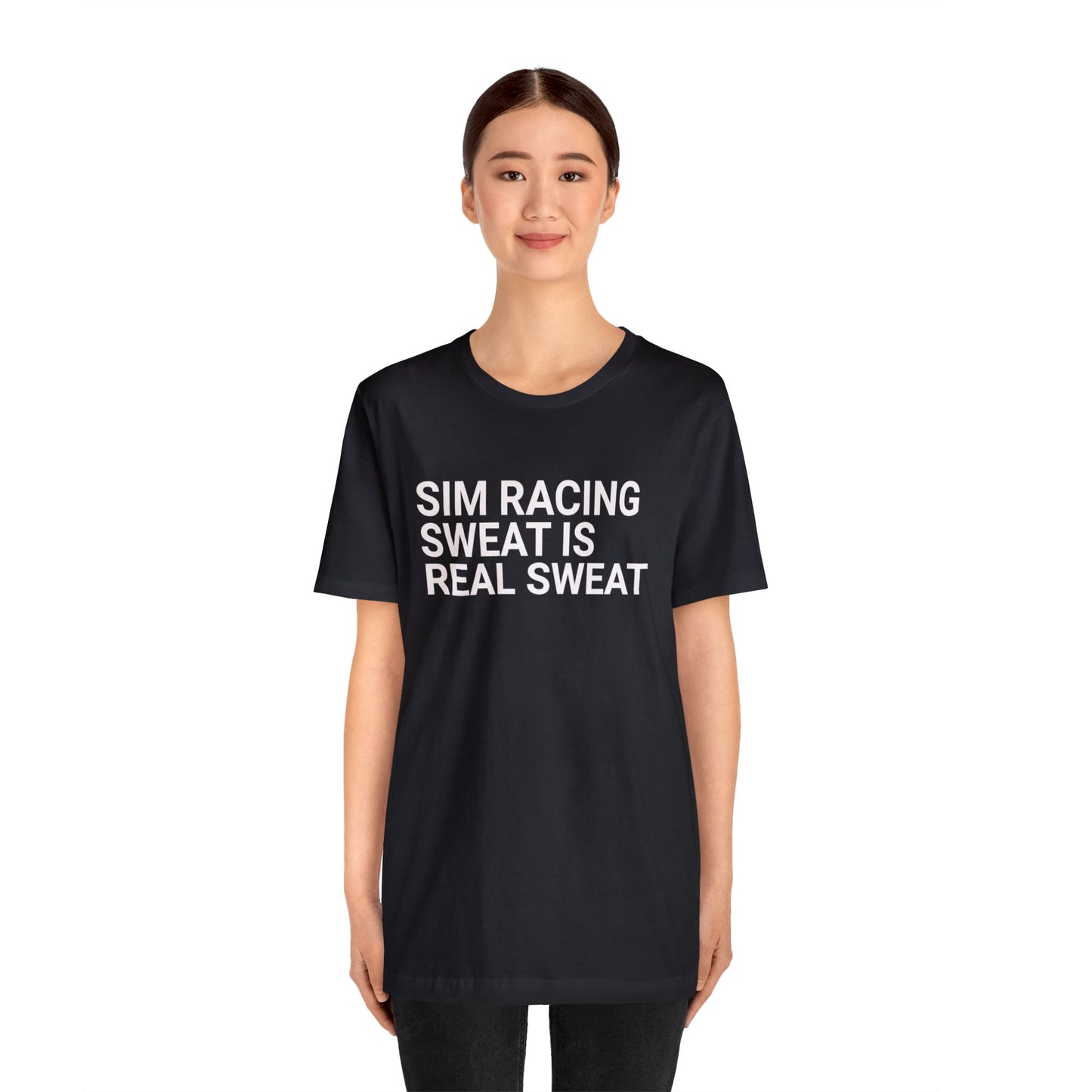 Sim Racing Sweat Is Real Sweat Shirt, Sim Racing, I Racer, Online Gaming, Gift for Gammer, I race online, E sports, Online Racing, Simulator
