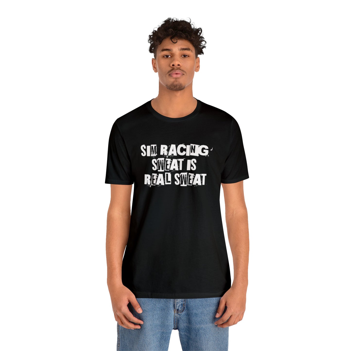 Sim Racing Sweat Is Real Sweat Shirt, Sim Racing, I Racer, Online Gaming, Gift for Gammer, I race online, E sports, Online Racing, Simulator