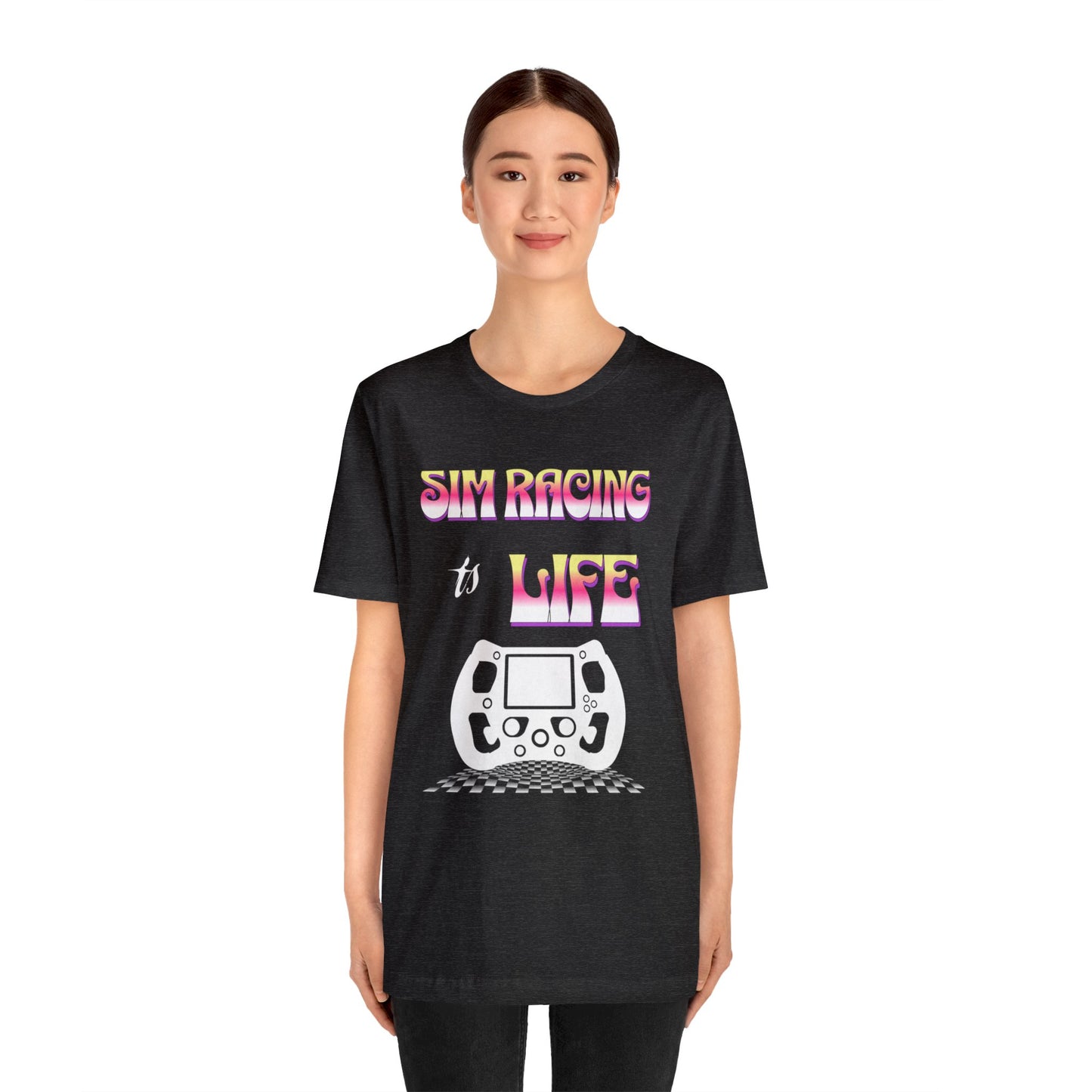 Sim Racing Is Life Shirt, Sim Racing, I Racer, Online Gaming, Gift for Gammer, I race online, E sports, Online Racing, Simulator