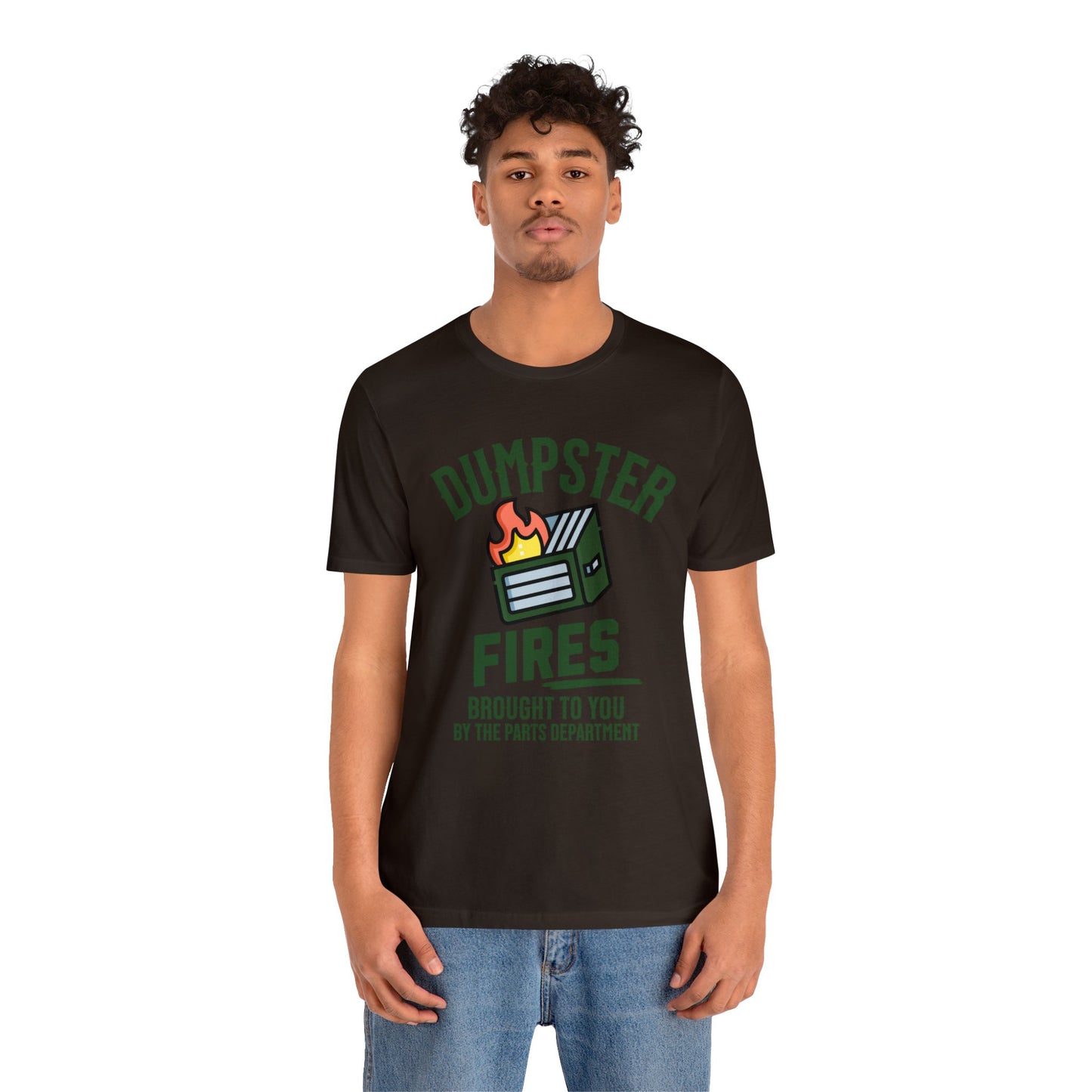 Dumpster Fires Brought to you by the Parts Department, Gift for Parts Manager, Dealership Employee, Parts Counter Person, Birthday Day