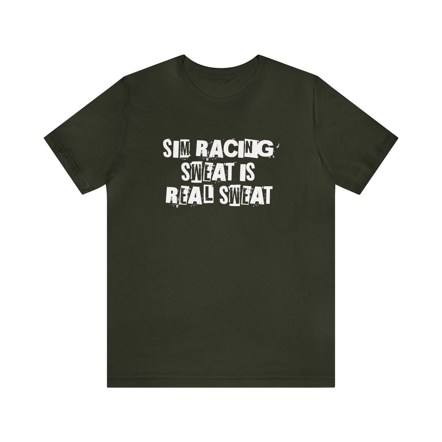 Sim Racing Sweat Is Real Sweat Shirt, Sim Racing, I Racer, Online Gaming, Gift for Gammer, I race online, E sports, Online Racing, Simulator