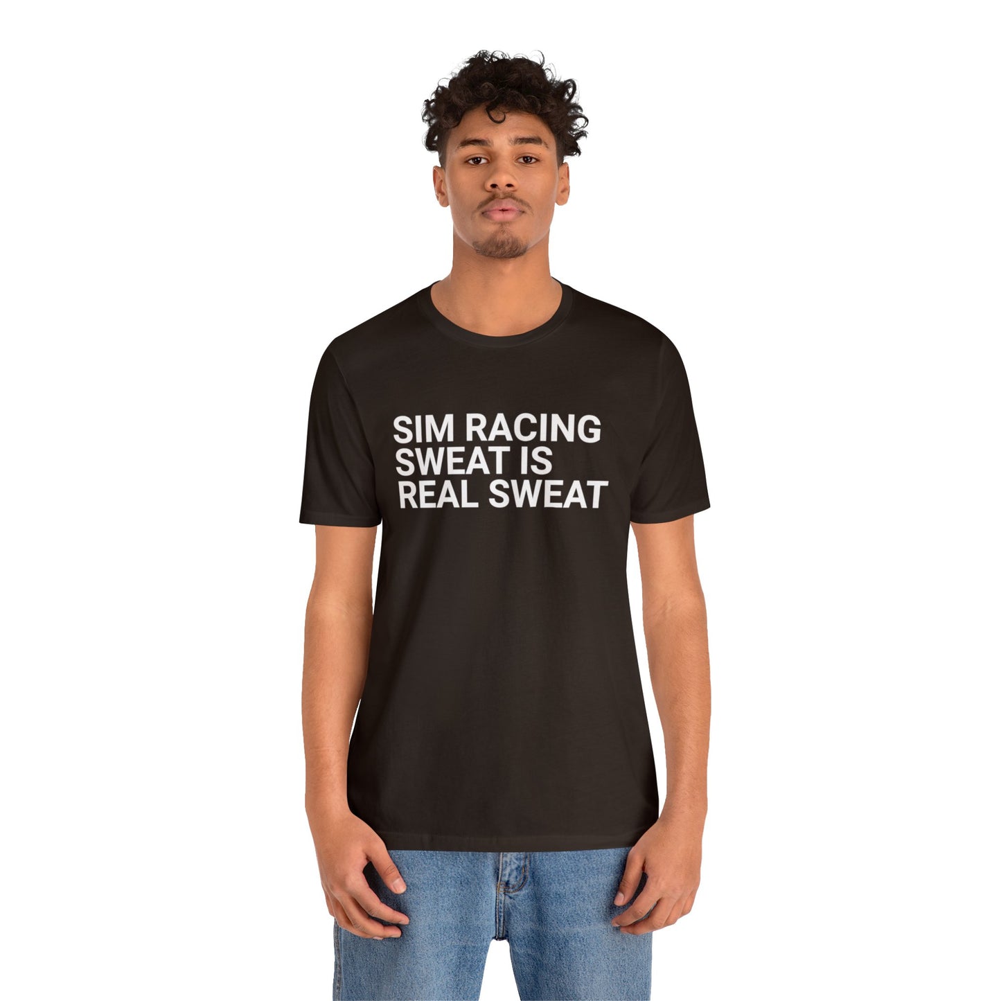Sim Racing Sweat Is Real Sweat Shirt, Sim Racing, I Racer, Online Gaming, Gift for Gammer, I race online, E sports, Online Racing, Simulator