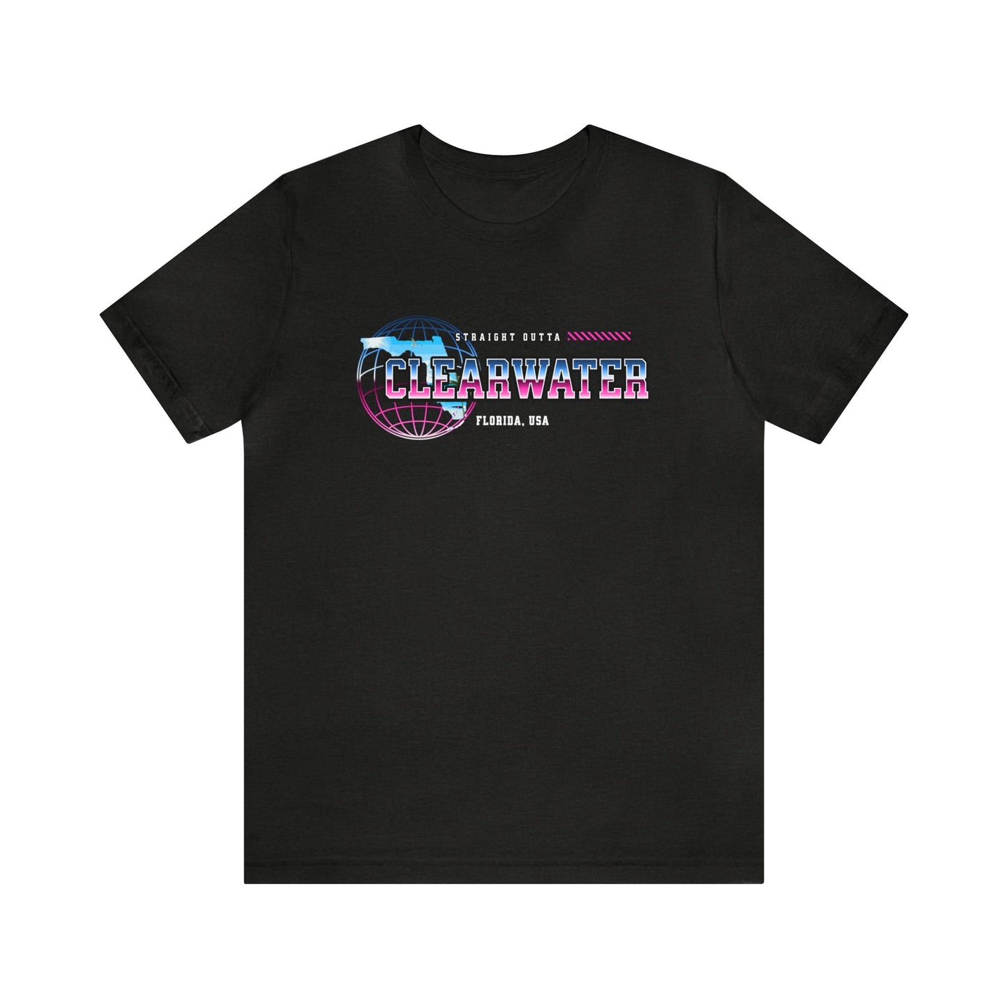 Straight Outta Clearwater Florida Home Town Shirt Birthplace Birthday Gift Florida Souviner Florida Cities Destination Gift Gift For Dad