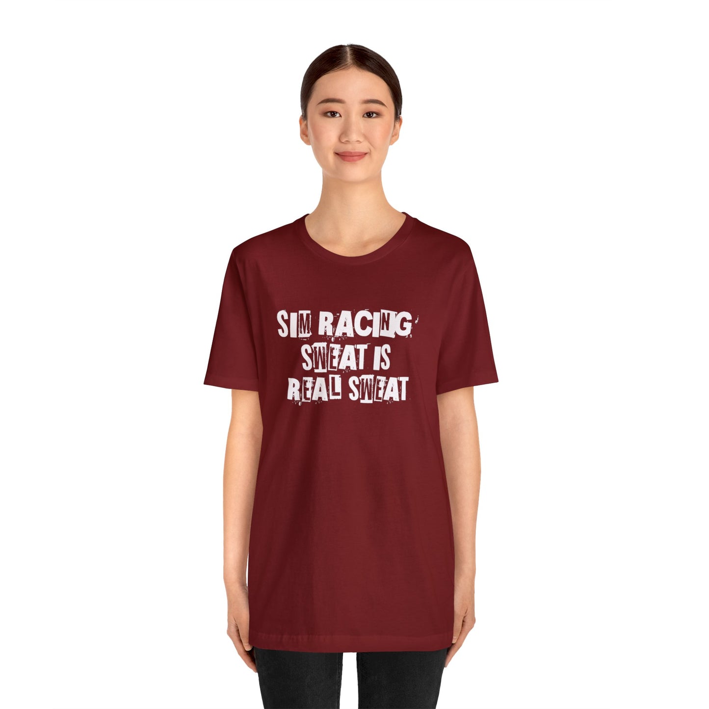 Sim Racing Sweat Is Real Sweat Shirt, Sim Racing, I Racer, Online Gaming, Gift for Gammer, I race online, E sports, Online Racing, Simulator