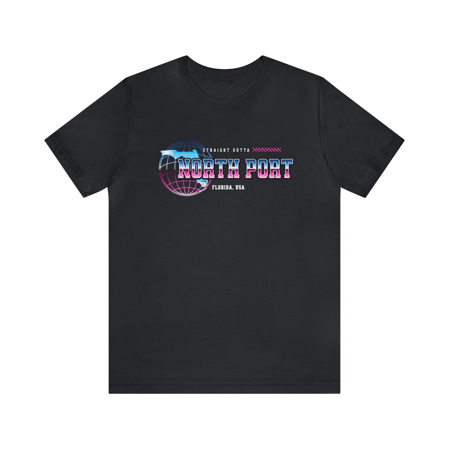Straight Outta North Port Florida Home Town Shirt Birthplace Birthday Gift Florida Souviner Florida Cities Destination Gift Gift For Dad