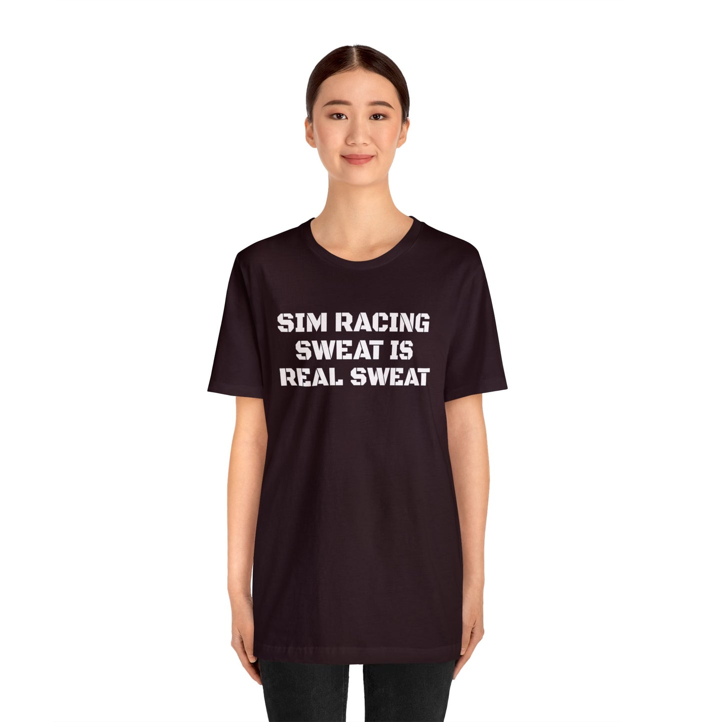 Sim Racing Sweat Is Real Sweat Shirt, Sim Racing, I Racer, Online Gaming, Gift for Gammer, I race online, E sports, Online Racing, Simulator