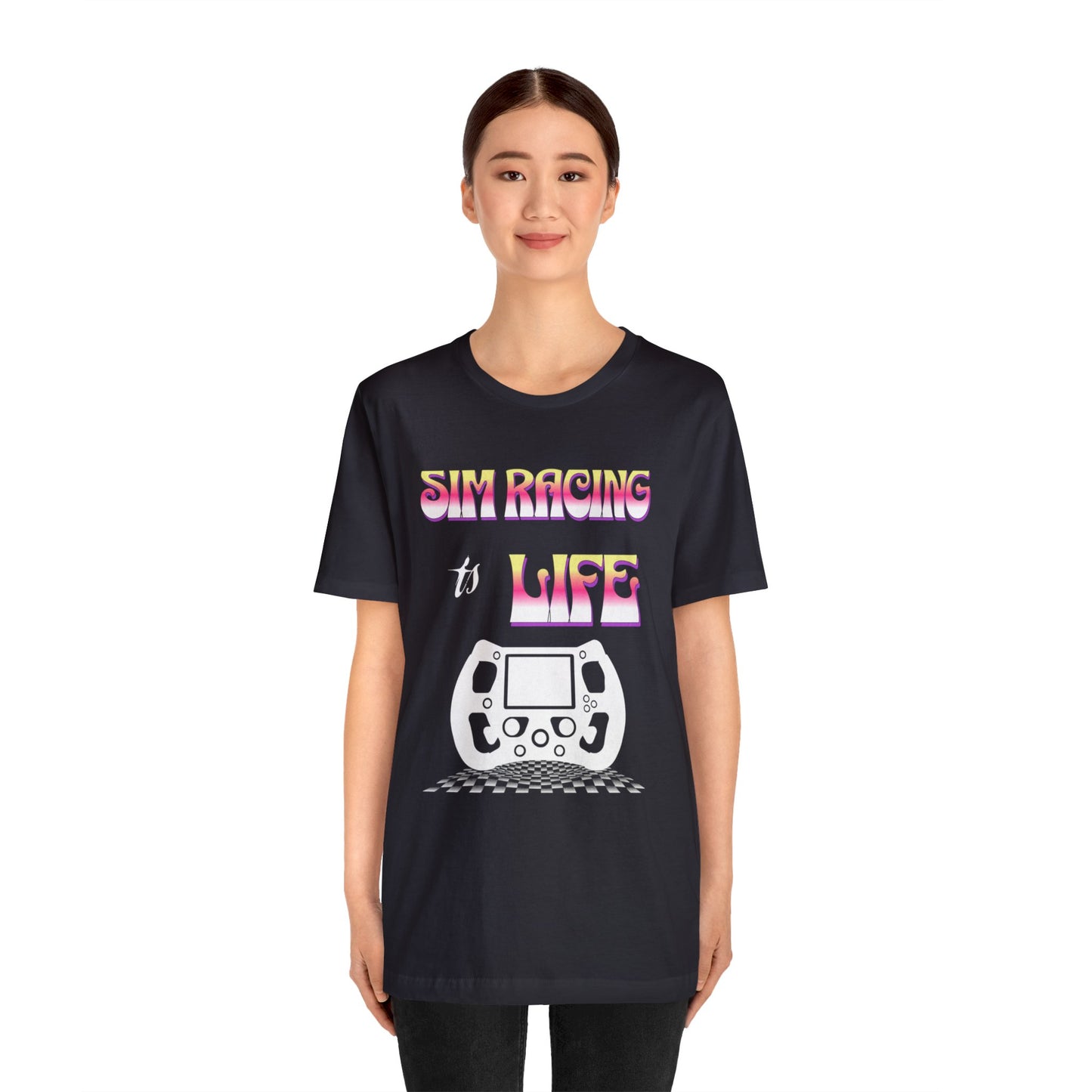 Sim Racing Is Life Shirt, Sim Racing, I Racer, Online Gaming, Gift for Gammer, I race online, E sports, Online Racing, Simulator