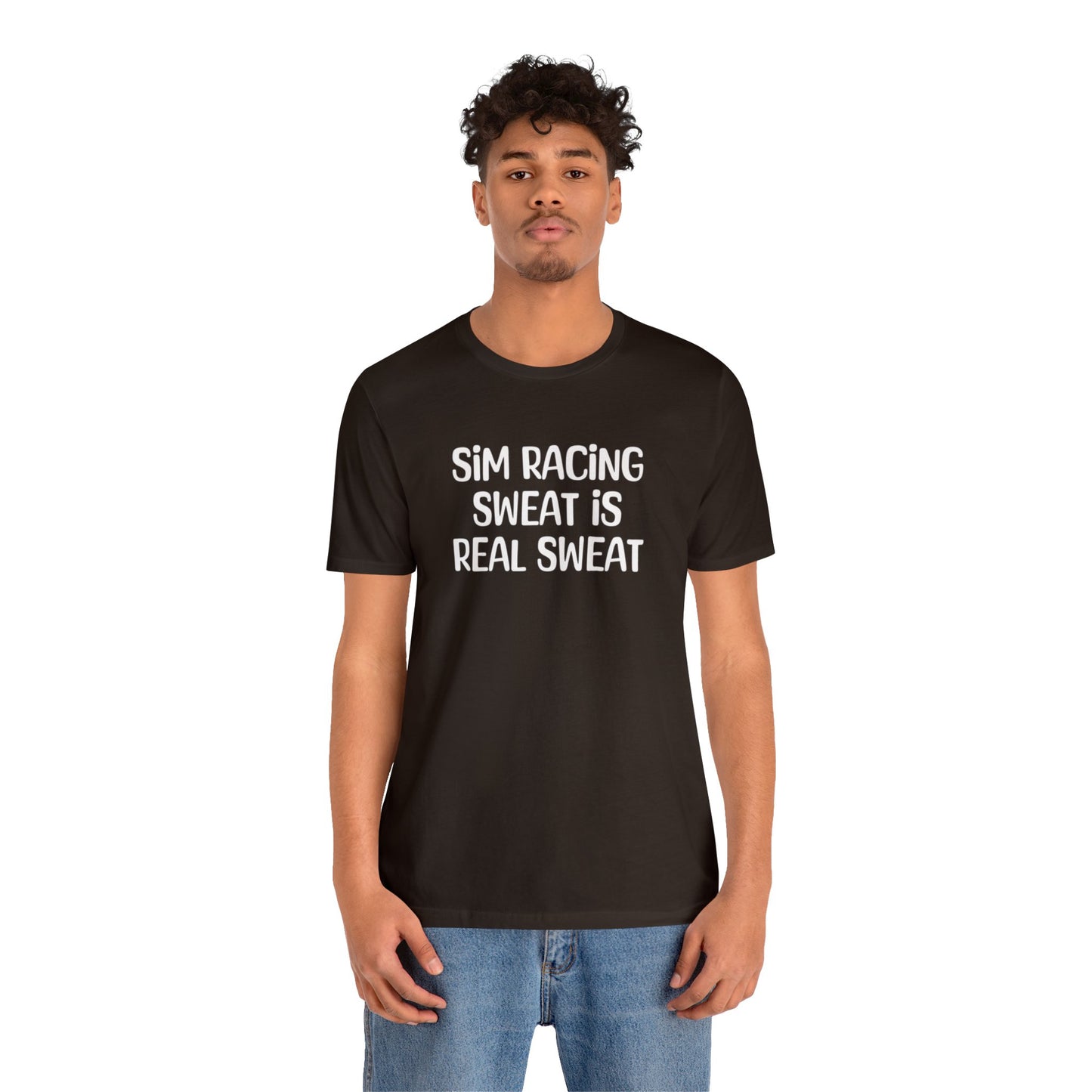 Sim Racing Sweat Is Real Sweat Shirt, Sim Racing, I Racer, Online Gaming, Gift for Gammer, I race online, E sports, Online Racing, Simulator