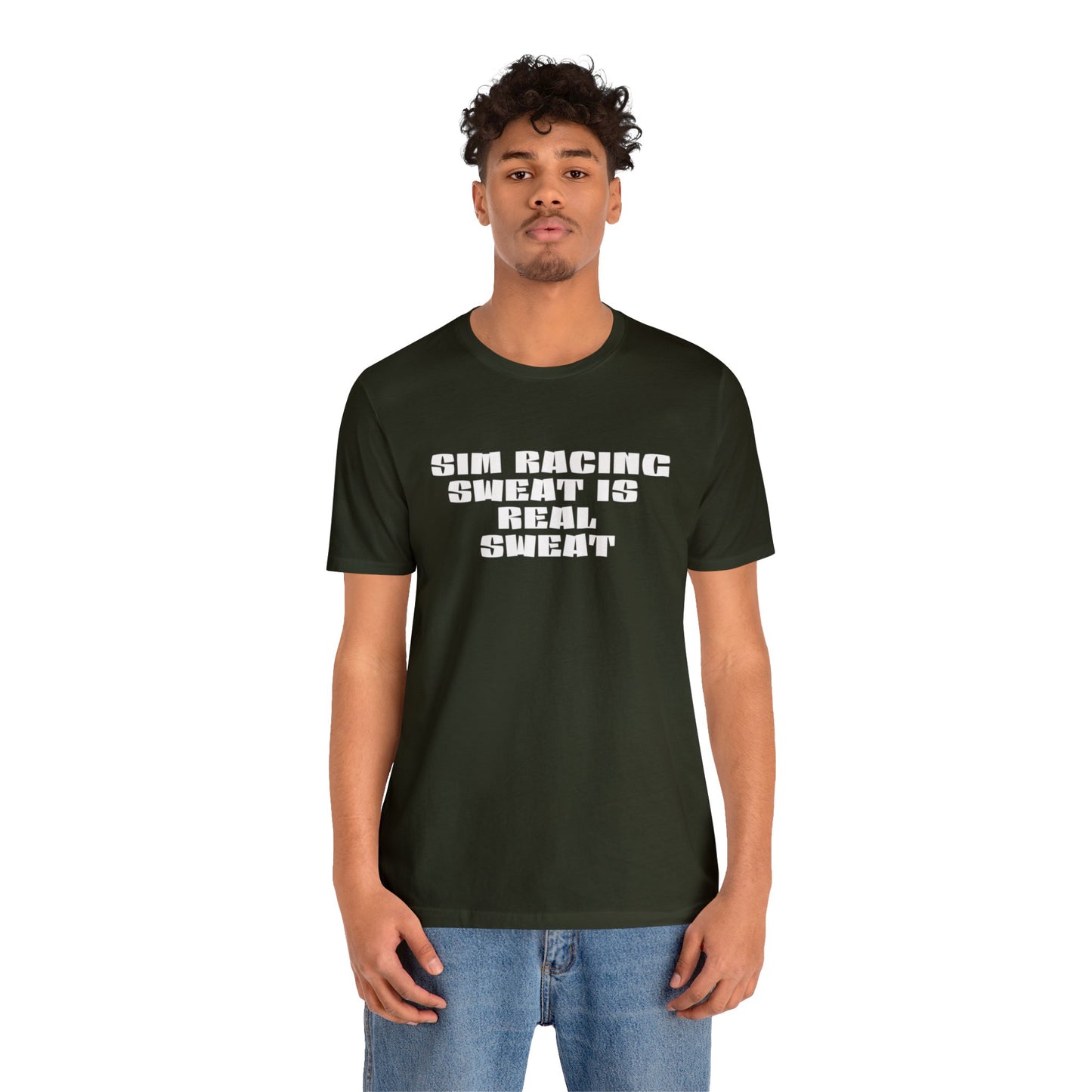 Sim Racing Sweat Is Real Sweat Shirt, Sim Racing, I Racer, Online Gaming, Gift for Gammer, I race online, E sports, Online Racing, Simulator