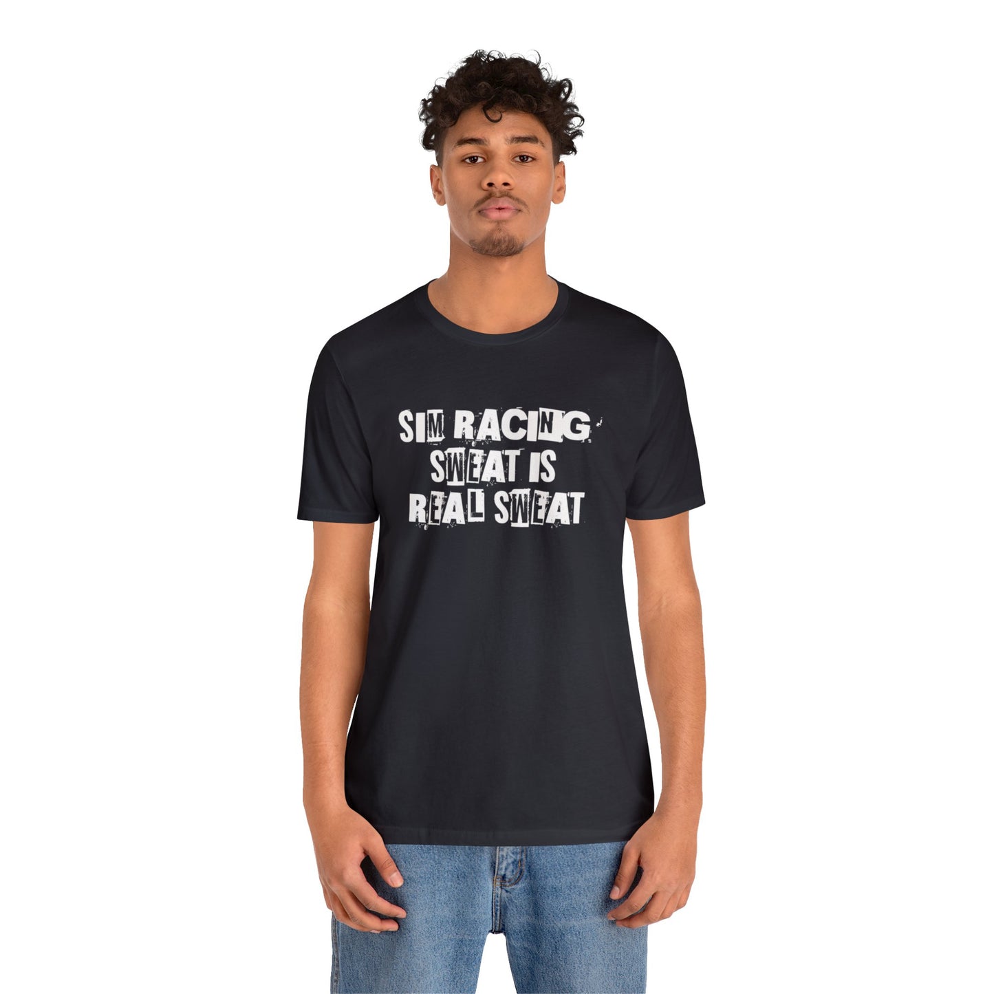 Sim Racing Sweat Is Real Sweat Shirt, Sim Racing, I Racer, Online Gaming, Gift for Gammer, I race online, E sports, Online Racing, Simulator