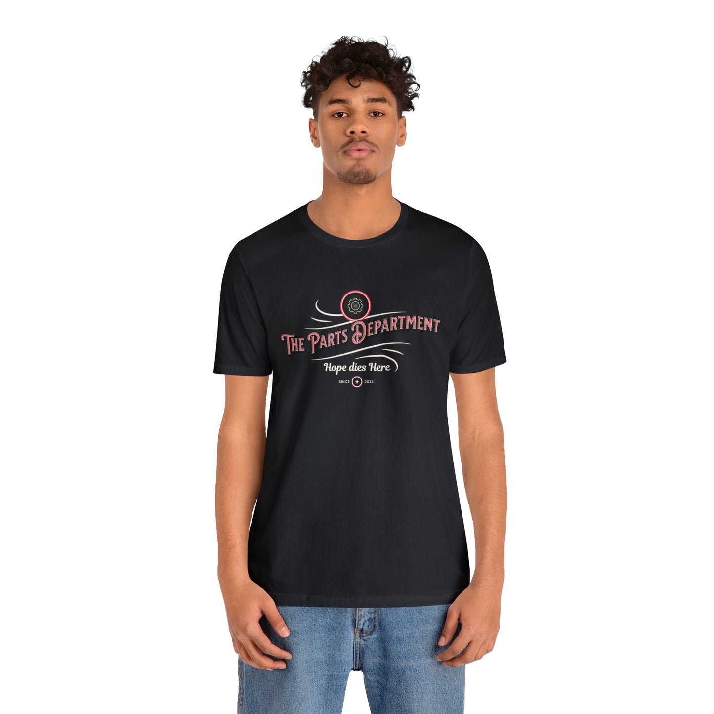 The Parts Department, Hope Dies Here Shirt, Gift for Parts Manager, Dealership Employee, Parts Counter Person, Birthday Gift, Fathers Day