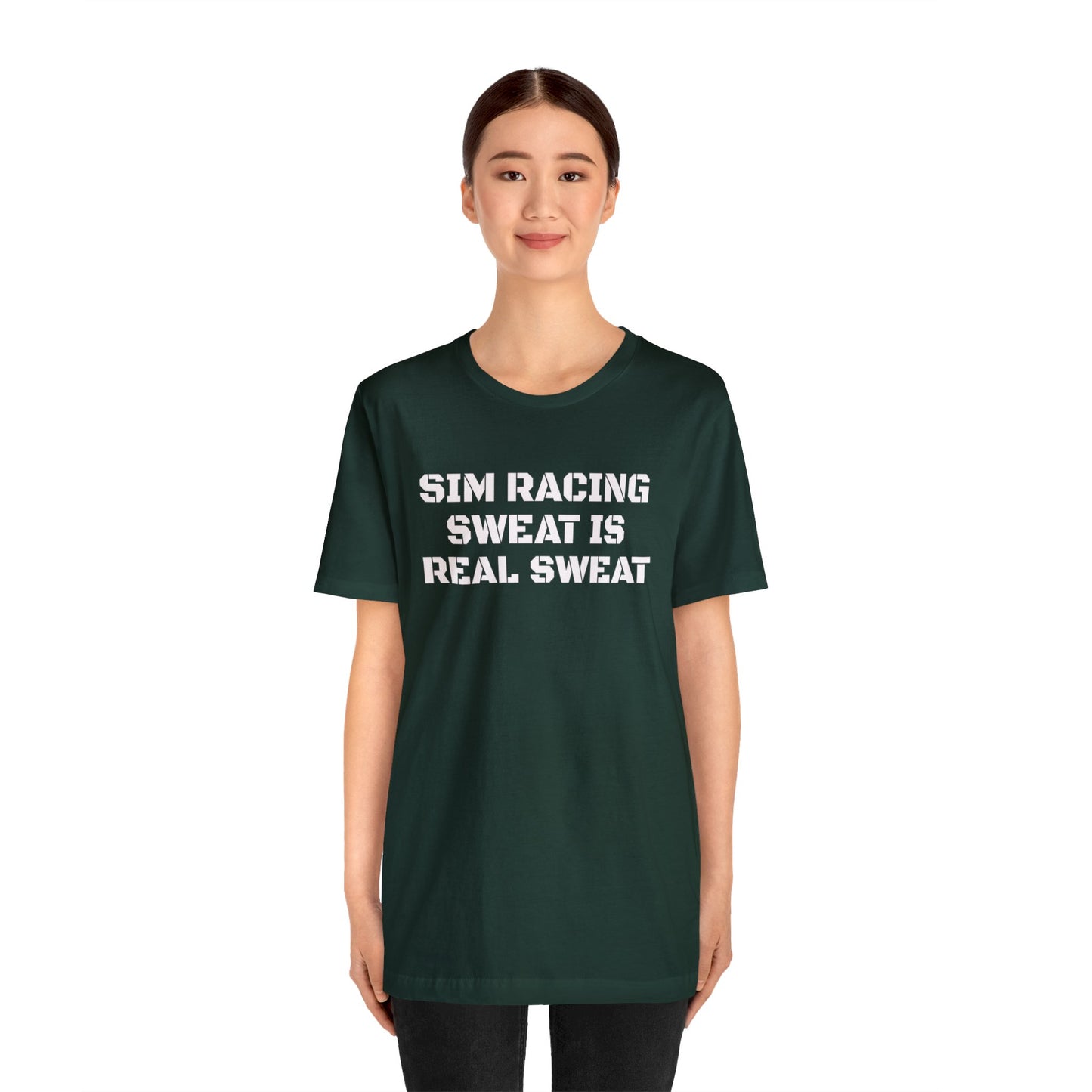 Sim Racing Sweat Is Real Sweat Shirt, Sim Racing, I Racer, Online Gaming, Gift for Gammer, I race online, E sports, Online Racing, Simulator