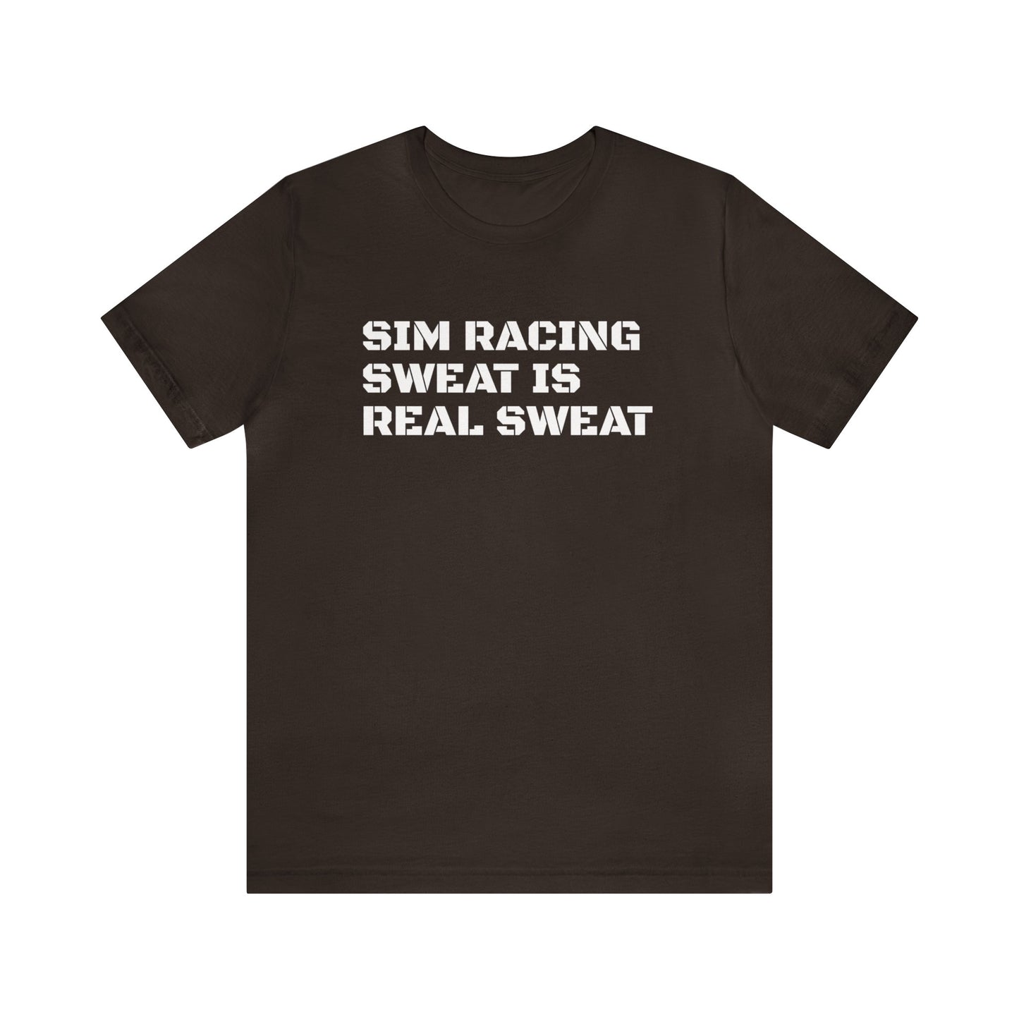 Sim Racing Sweat Is Real Sweat Shirt, Sim Racing, I Racer, Online Gaming, Gift for Gammer, I race online, E sports, Online Racing, Simulator