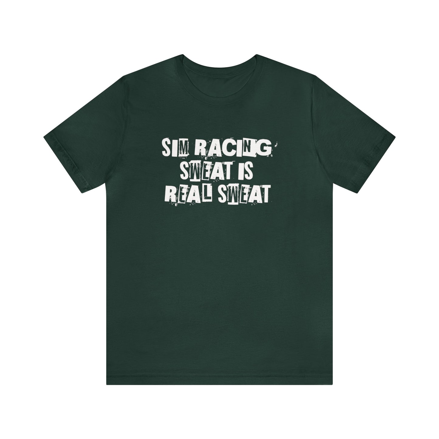 Sim Racing Sweat Is Real Sweat Shirt, Sim Racing, I Racer, Online Gaming, Gift for Gammer, I race online, E sports, Online Racing, Simulator