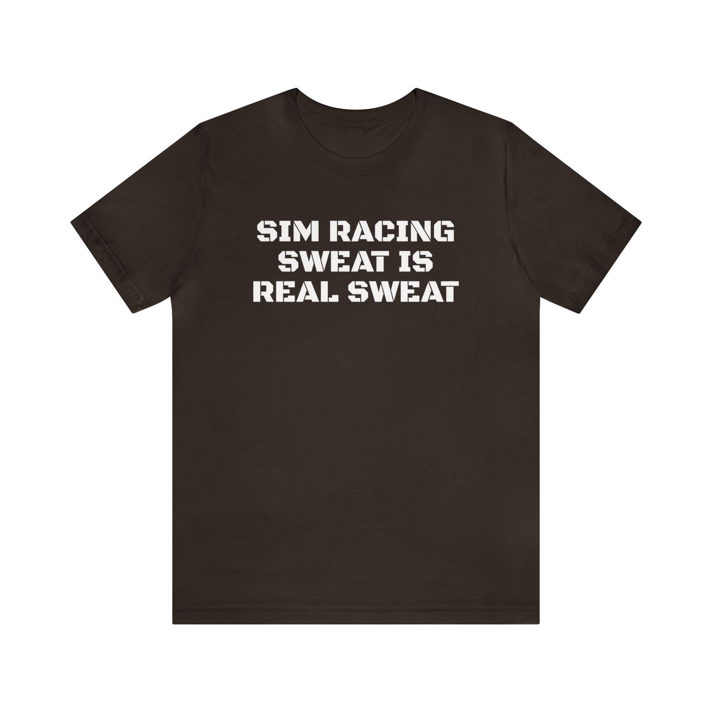 Sim Racing Sweat Is Real Sweat Shirt, Sim Racing, I Racer, Online Gaming, Gift for Gammer, I race online, E sports, Online Racing, Simulator