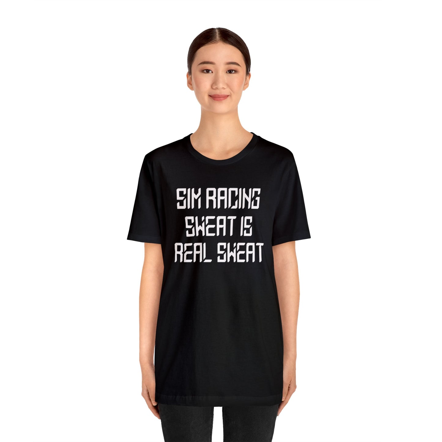 Sim Racing Sweat Is Real Sweat Shirt, Sim Racing, I Racer, Online Gaming, Gift for Gammer, I race online, E sports, Online Racing