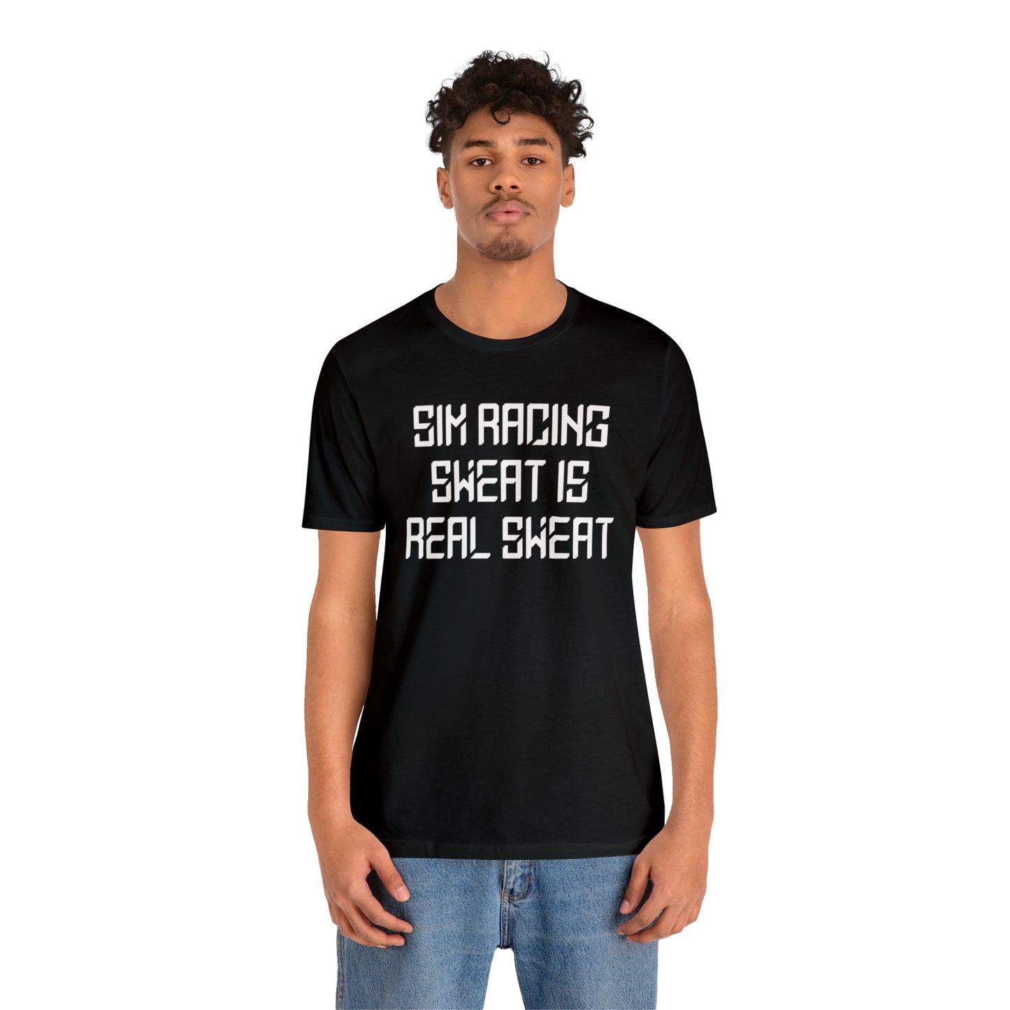 Sim Racing Sweat Is Real Sweat Shirt, Sim Racing, I Racer, Online Gaming, Gift for Gammer, I race online, E sports, Online Racing