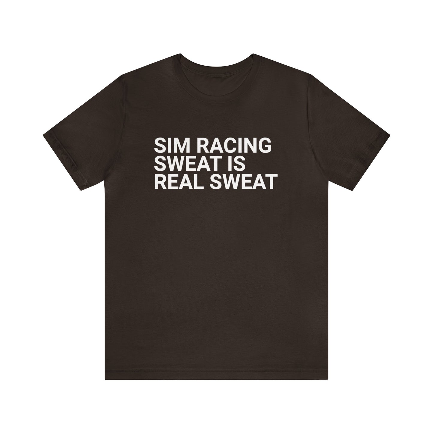 Sim Racing Sweat Is Real Sweat Shirt, Sim Racing, I Racer, Online Gaming, Gift for Gammer, I race online, E sports, Online Racing, Simulator