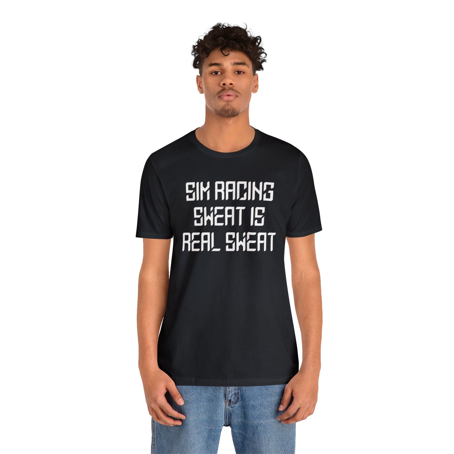 Sim Racing Sweat Is Real Sweat Shirt, Sim Racing, I Racer, Online Gaming, Gift for Gammer, I race online, E sports, Online Racing