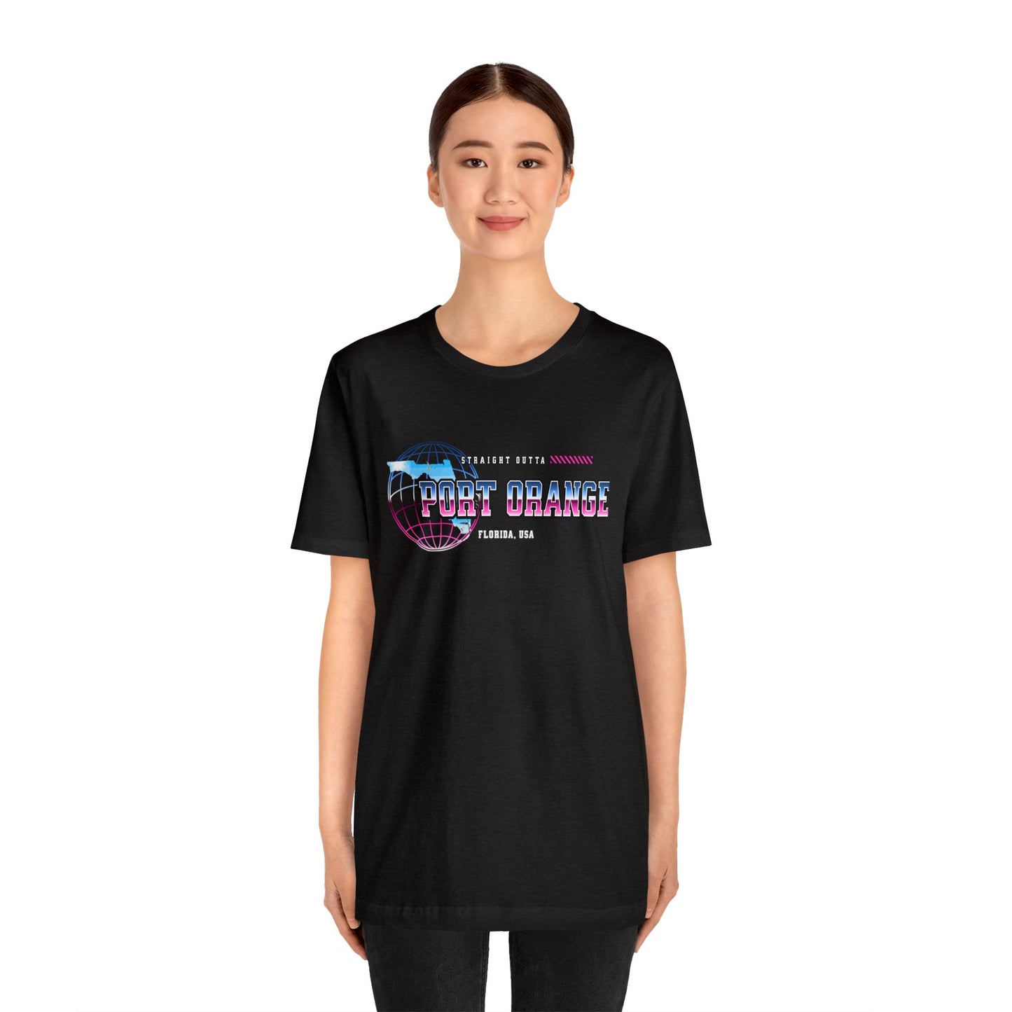 Straight Outta Port Orange Florida Home Town Shirt Birthplace Birthday Gift Florida Souviner Florida Cities Destination Gift Gift For Dad