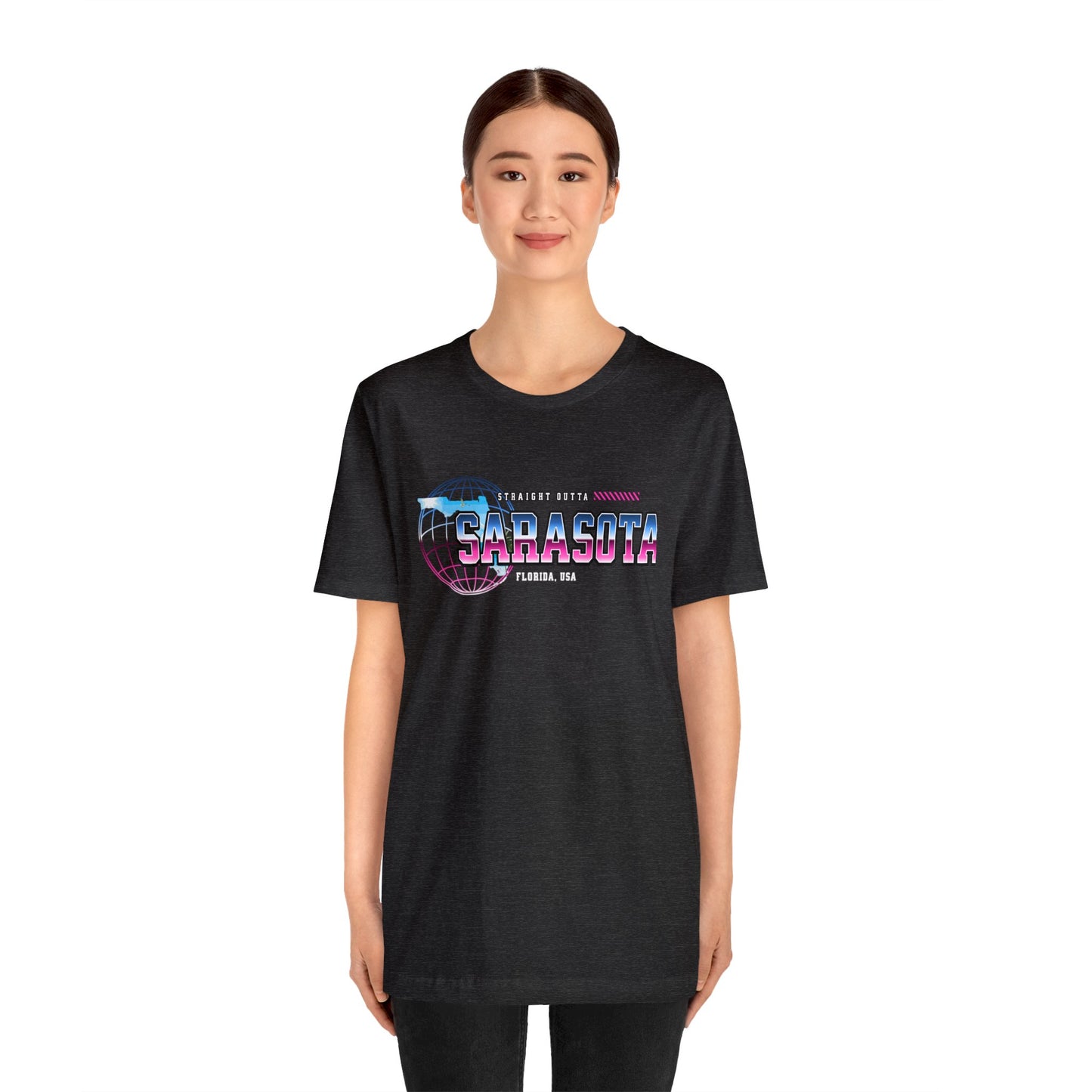 Straight Outta Sarasota Florida Home Town Shirt Birthplace Birthday Gift Florida Souviner Florida Cities Destination Gift Gift For Dad