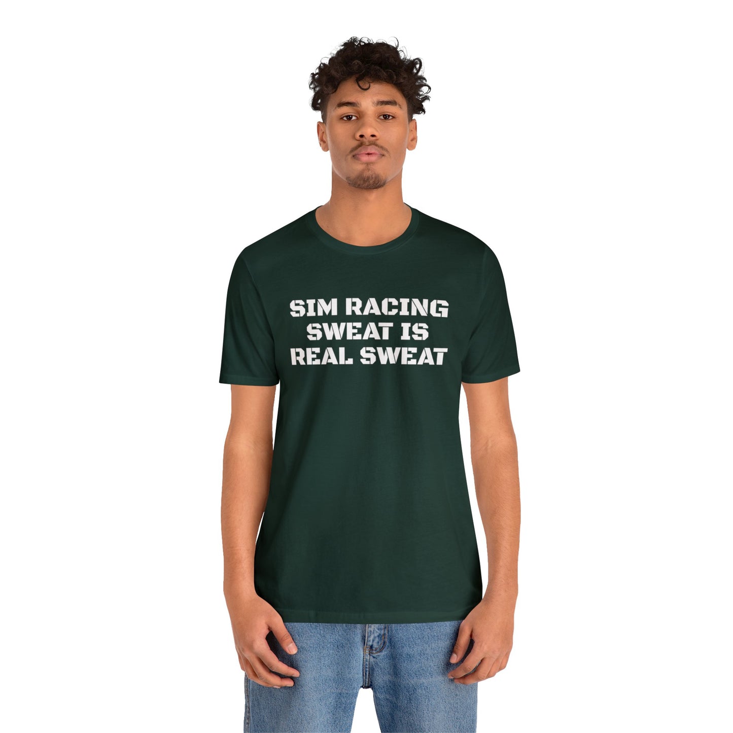 Sim Racing Sweat Is Real Sweat Shirt, Sim Racing, I Racer, Online Gaming, Gift for Gammer, I race online, E sports, Online Racing, Simulator
