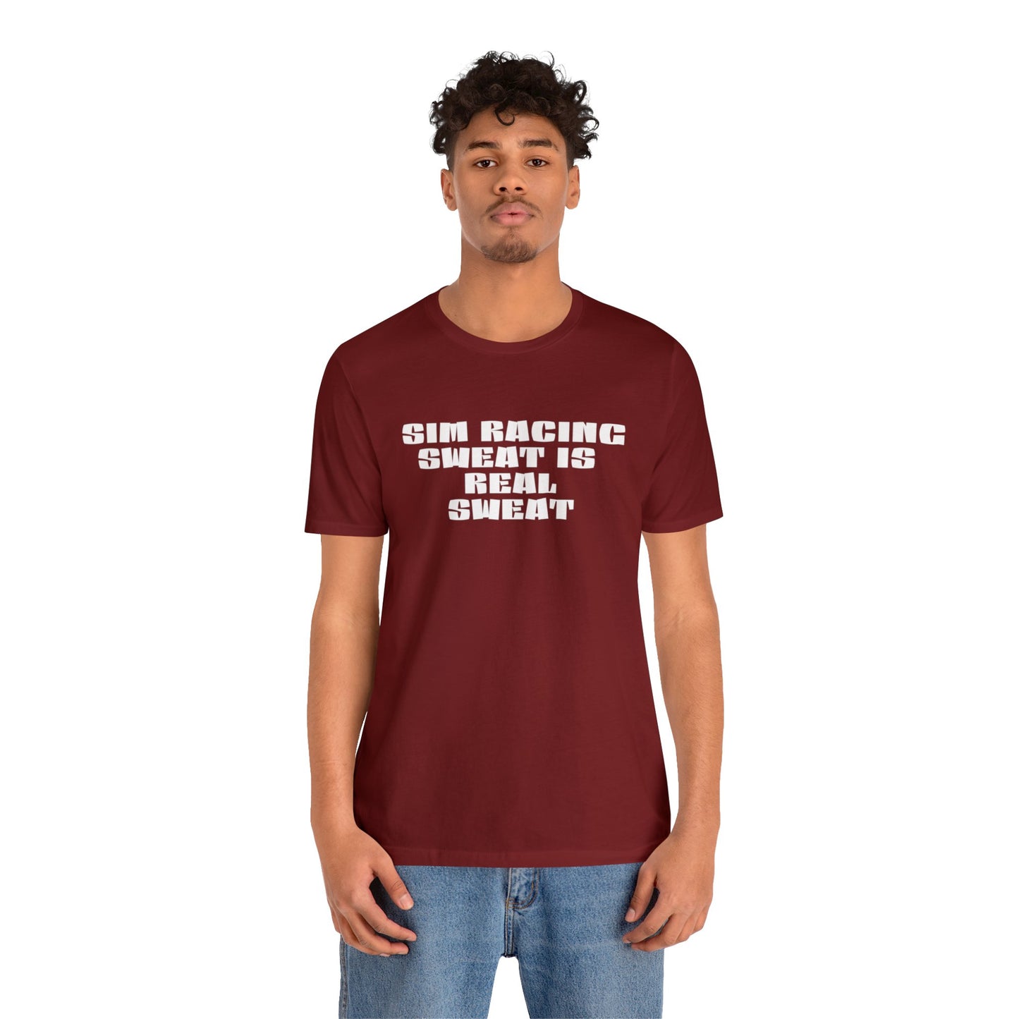 Sim Racing Sweat Is Real Sweat Shirt, Sim Racing, I Racer, Online Gaming, Gift for Gammer, I race online, E sports, Online Racing, Simulator