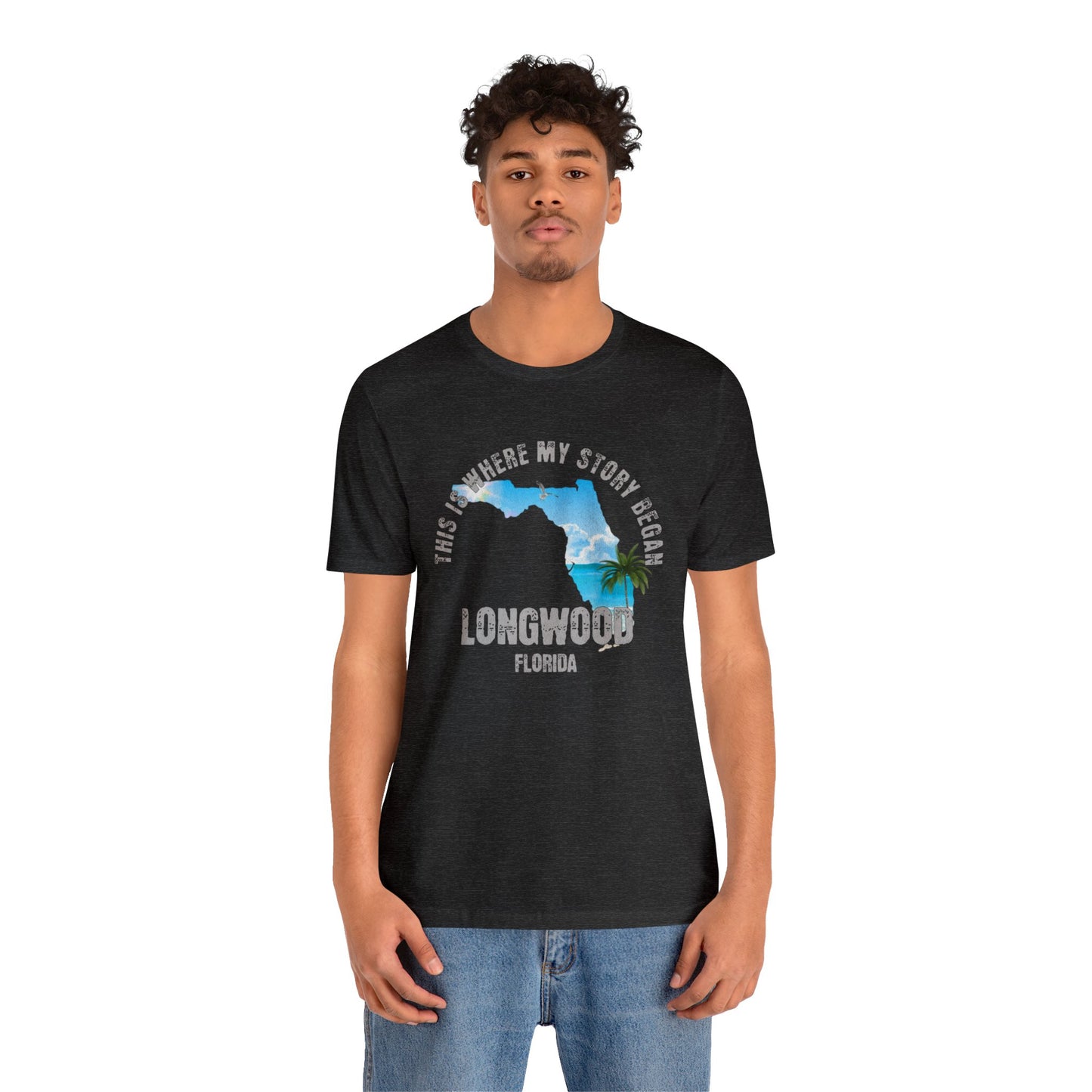 State of Florida T-Shirt - This is where my story began Longwood Florida, Birthday Gift, Origin Story, Home Town