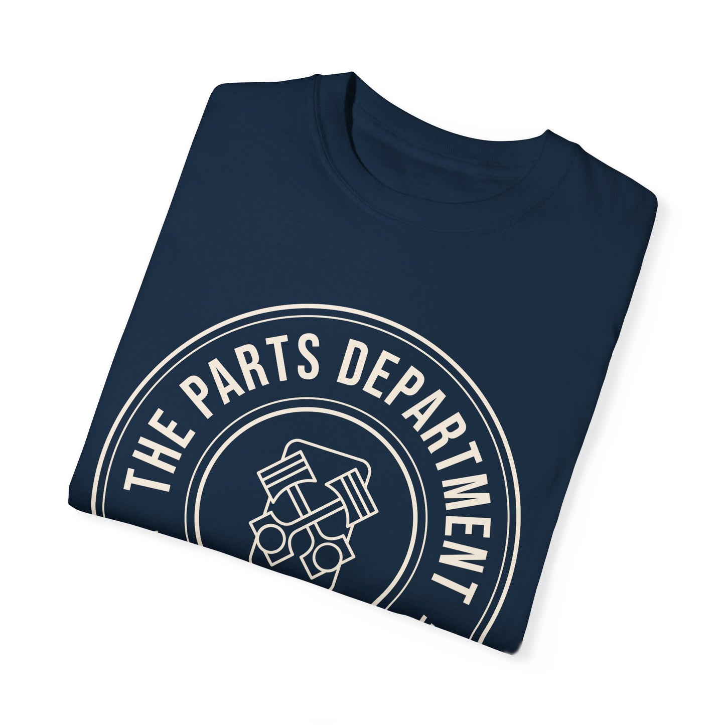 The Parts Department - Hope Dies Here Unisex Dyed T-shirt Dealership employee gift ideas, birthday gifts father's day Valentine's day